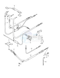 VZ800 (E3-E28) MARAUDER drawing CONTROL CABLE