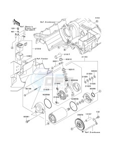 ZX 1200 C [NINJA ZZR 1200] (C1-C4) [NINJA ZZR 1200] drawing STARTER MOTOR