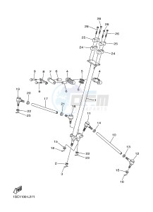 YFM300 RAPTOR 300 (1SC5) drawing STEERING