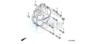 CB600FA39 Europe Direct - (ED / ABS ST) drawing GENERATOR COVER