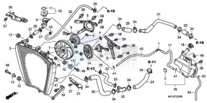 CBR1000RR9 BR / HRC MME - (BR / HRC MME) drawing RADIATOR