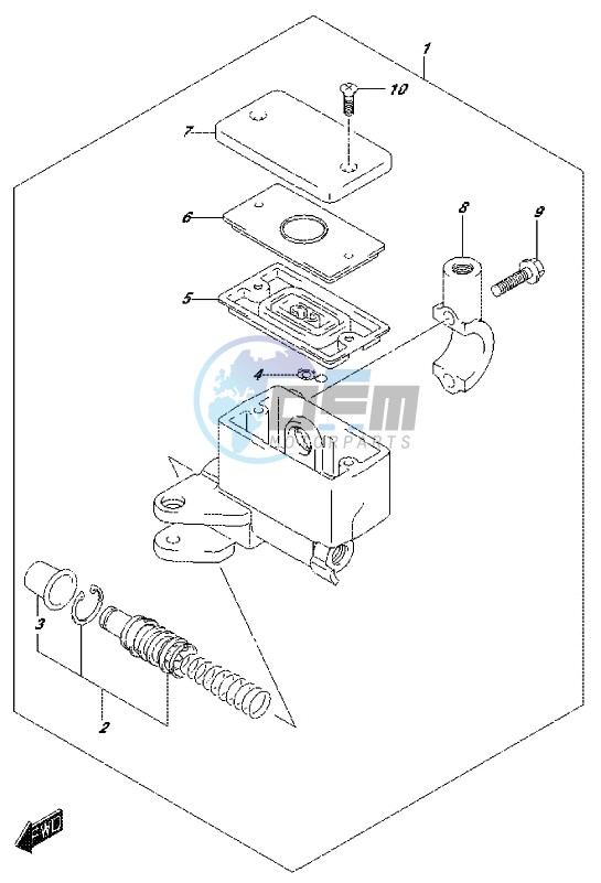 FRONT MASTER CYLINDER