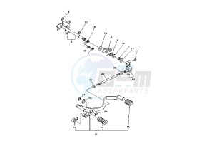 XVS A DRAG STAR CLASSIC 650 drawing SHIFT SHAFT