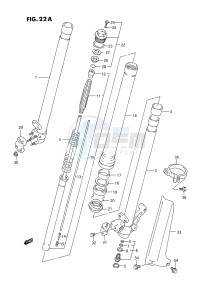 RM125 (E2) drawing FRONT DAMPER (MODEL P)