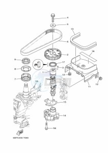 F25DMH drawing OIL-PUMP