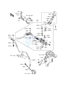 ZZR1400 ABS ZX1400FFF FR GB XX (EU ME A(FRICA) drawing Clutch Master Cylinder