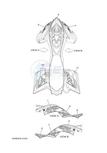 YFM700R YFM70RSSH RAPTOR 700 SPECIAL EDITION 2 (B46B) drawing GRAPHICS