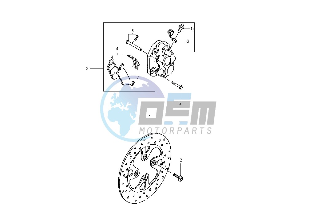 FRONT BRAKE CALIPER