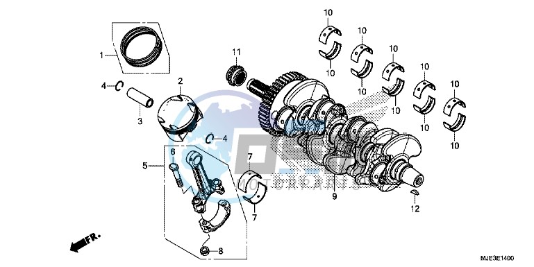 CRANKSHAFT/ PI STON