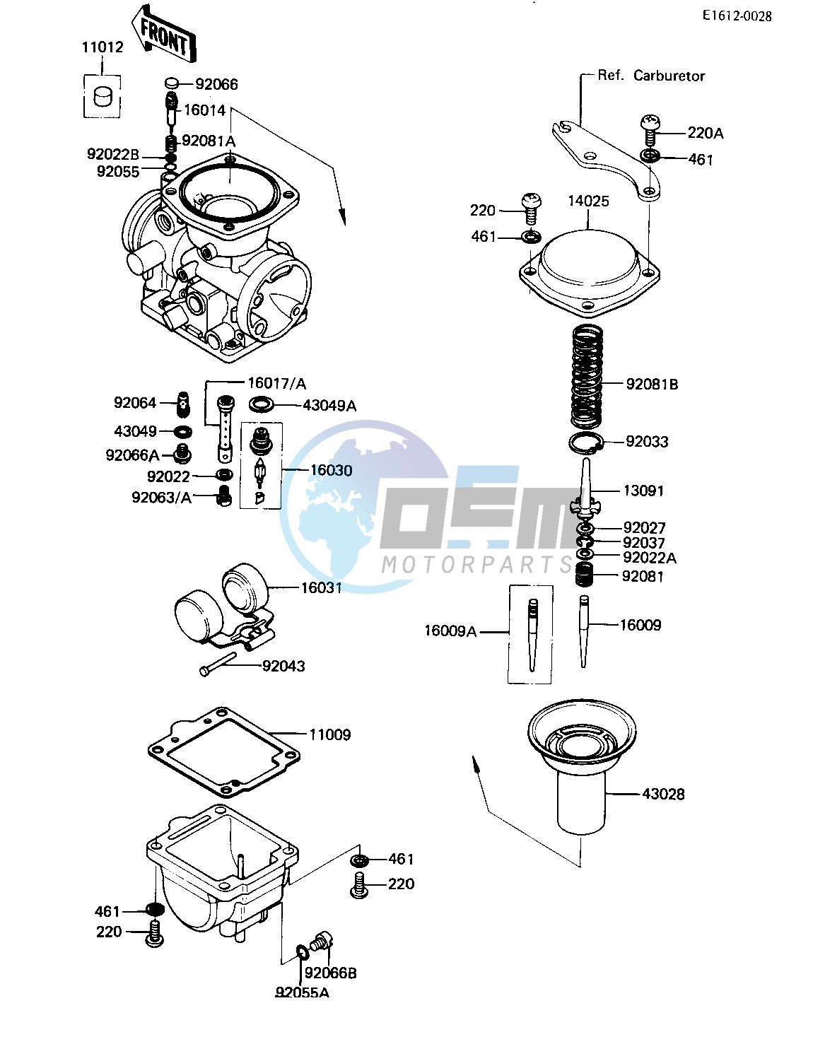 CARBURETOR PARTS