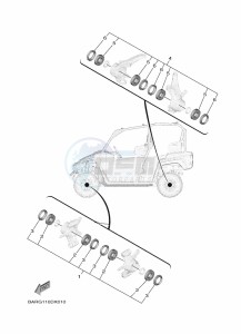 YXF850ES YX85FPSP (BARM) drawing MAINTENANCE PARTS KIT