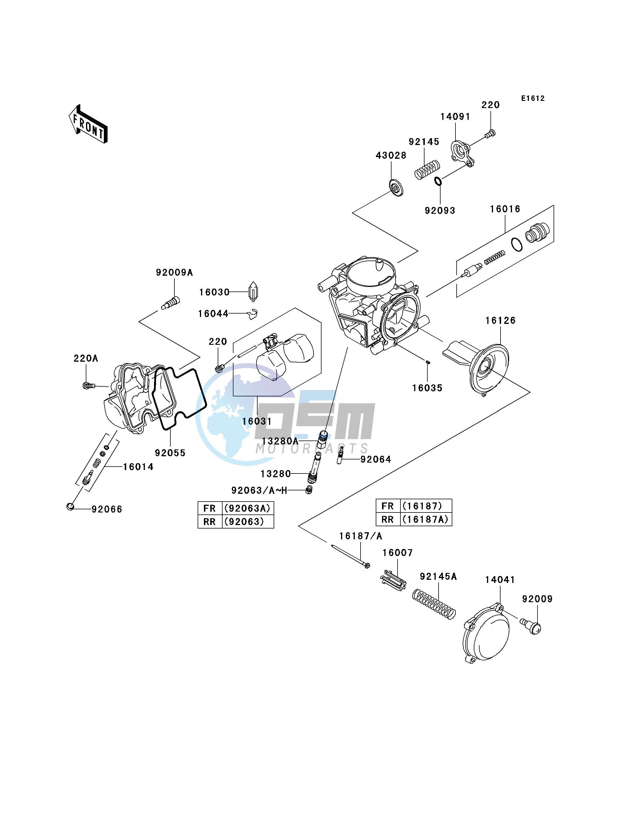 CARBURETOR PARTS