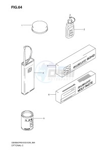 GSX650F (E3-E28) Katana drawing OPTIONAL