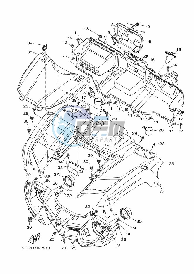 FRONT FENDER