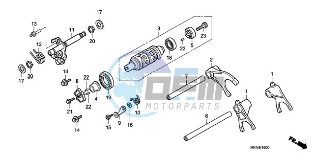 GEARSHIFT DRUM