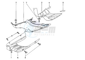 SV GEO - 50 cc drawing FOOTREST