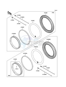 KLX110 KLX110CCF EU drawing Tires