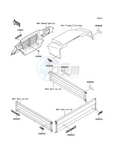 MULE 3010 4x4 KAF620-E5 EU drawing Decals