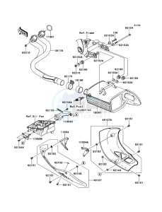 VERSYS KLE650CBF GB XX (EU ME A(FRICA) drawing Muffler(s)