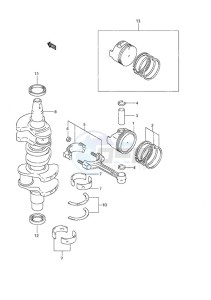 DF 40 drawing Crankshaft