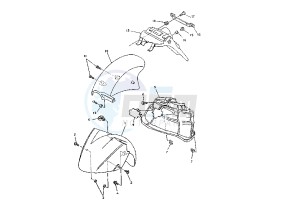 YP MAJESTY 150 drawing FENDER