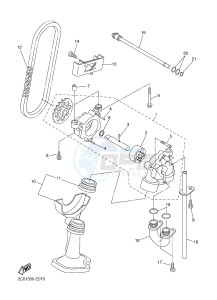 YZF-R6 R6 600 (1JSU 1JSV) drawing OIL PUMP