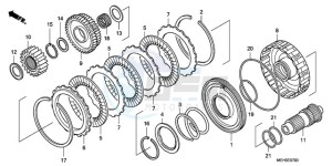 NSA700A9 France - (F / CMF MME) drawing CLUTCH