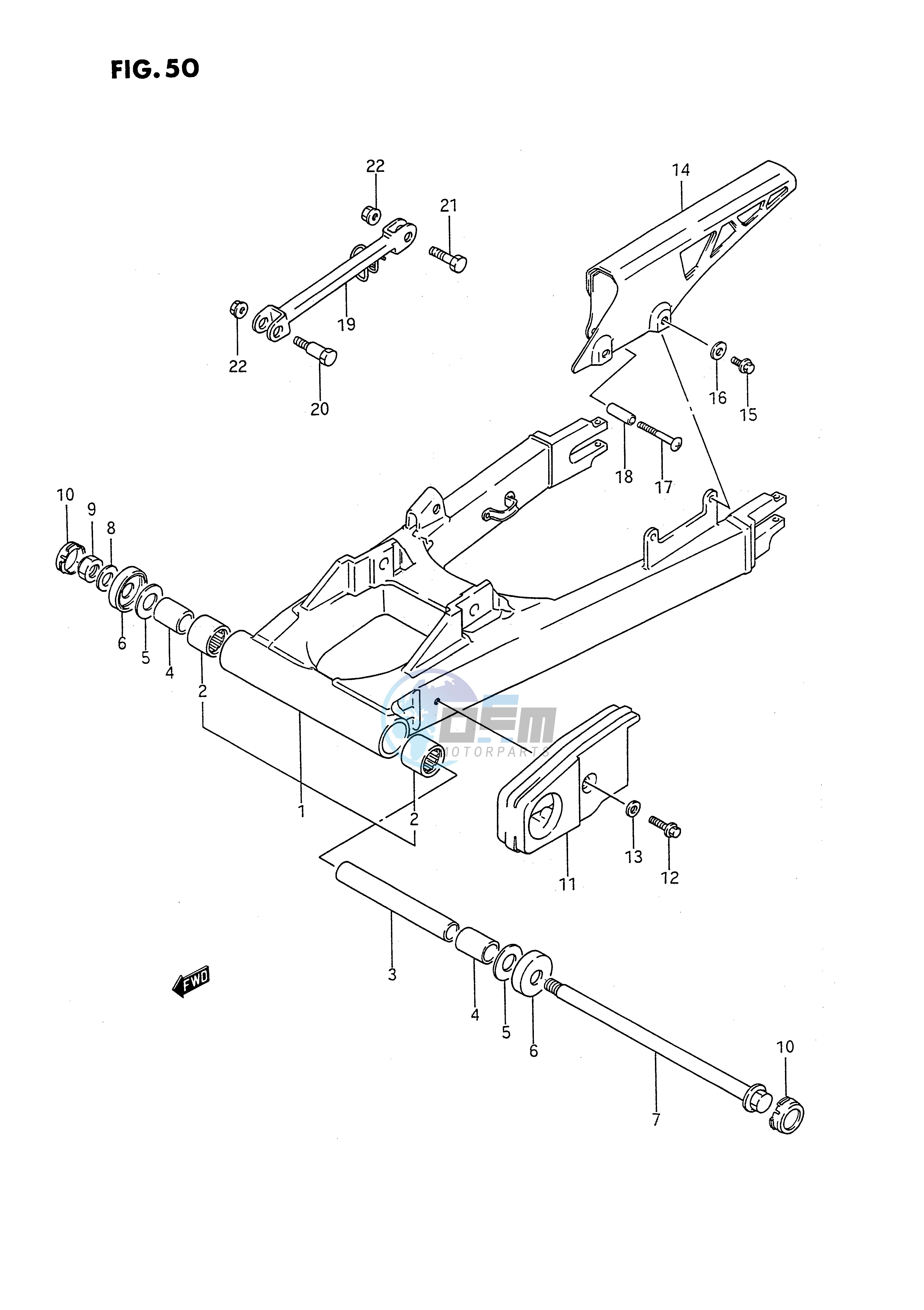 REAR SWINGING ARM