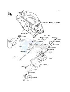 JET SKI ULTRA 250X JT1500B7F FR drawing Handle Pole