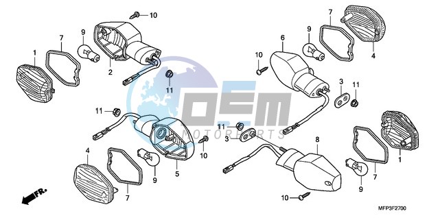 WINKER (CB1300/CB1300A)