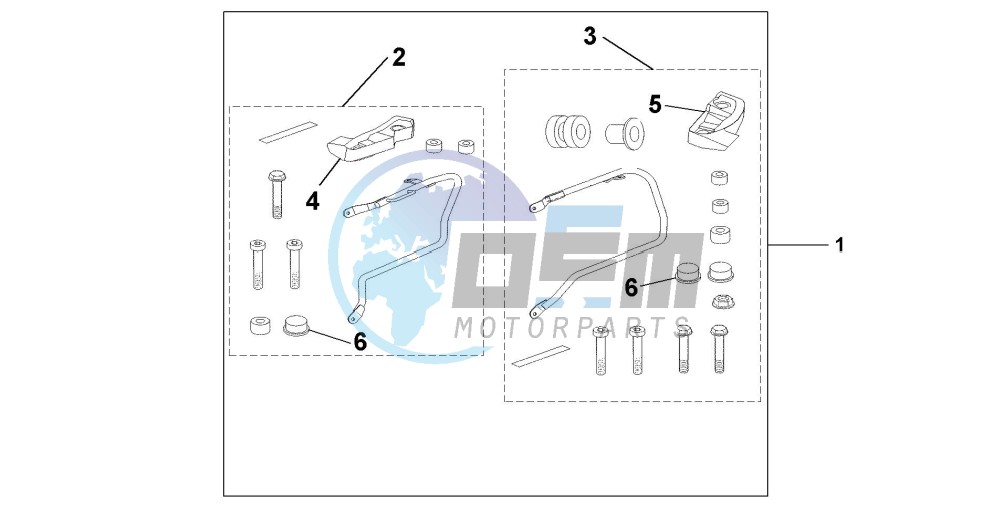 PANNIER STAY KIT