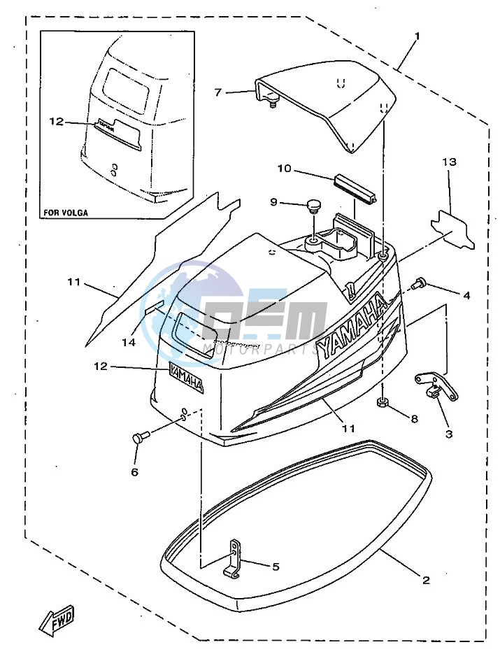 TOP-COWLING