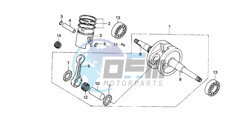 CRANKSHAFT/PISTON