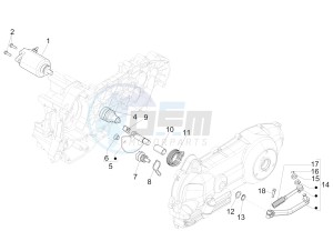 Liberty 125 4t Delivery e3 Single drawing Starter - Electric starter