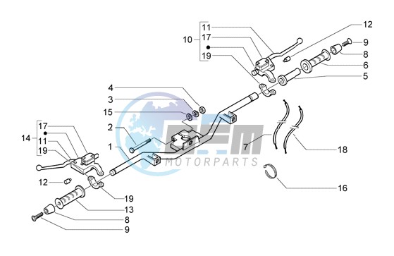 Handlebars-master cylinders