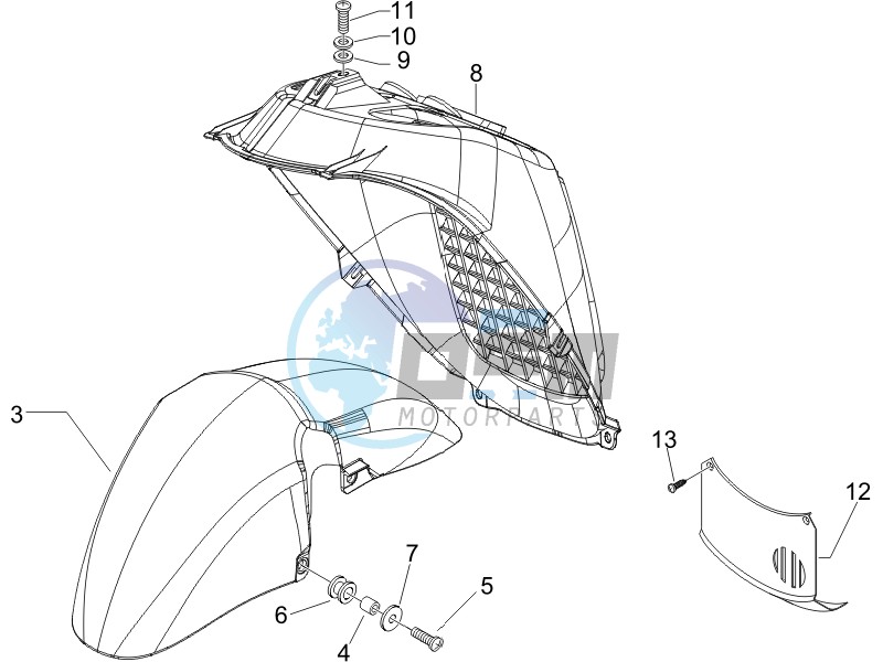 Wheel housing - Mudguard