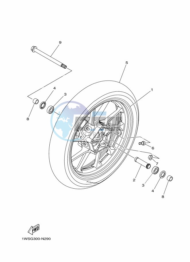 FRONT WHEEL