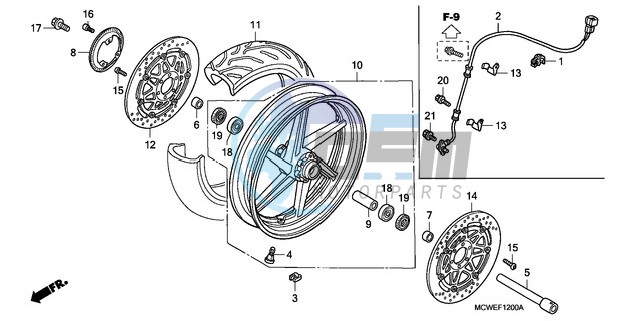 FRONT WHEEL