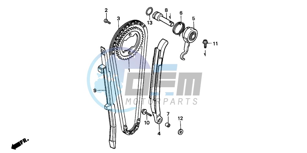 CAM CHAIN/TENSIONER