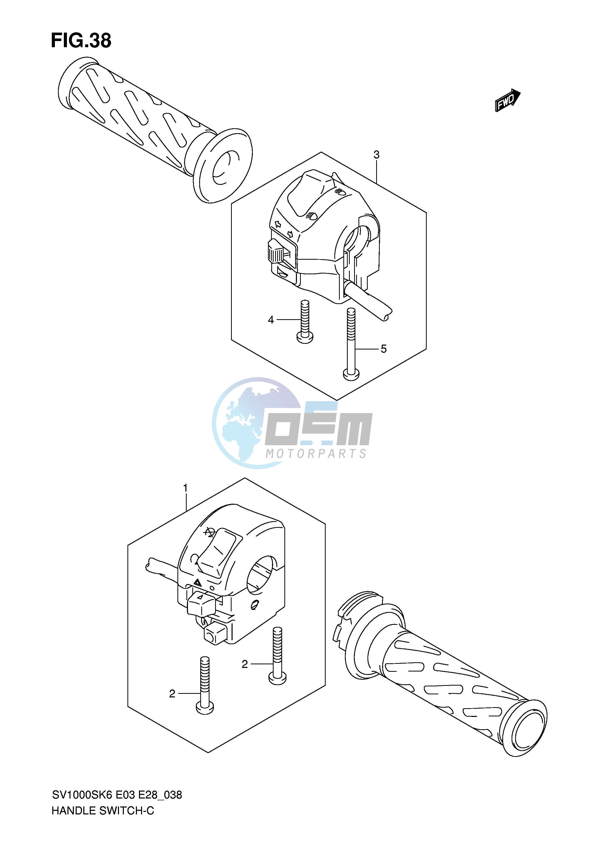 HANDLE SWITCH (SV1000S)