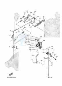 F80B drawing THROTTLE-CONTROL