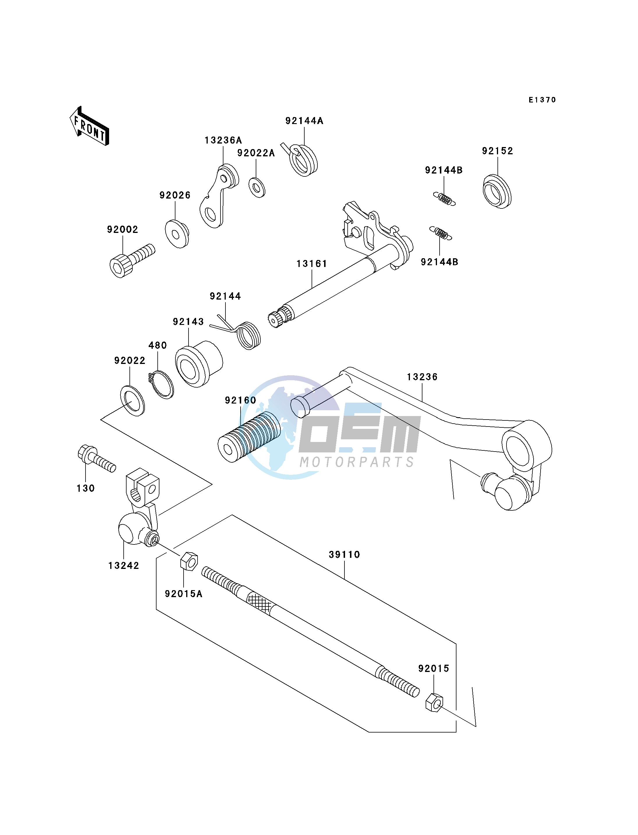 GEAR CHANGE MECHANISM