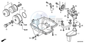 CBR1000RRE Fireblade 2ED drawing OIL PAN/ OIL PUMP