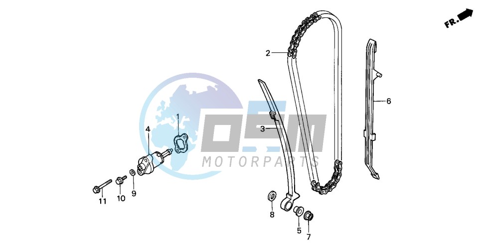 CAM CHAIN/TENSIONER