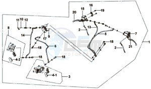 SYMPHONY SR 125 L7 drawing CBS GECOMBINEERD BRAKE SYSTEM