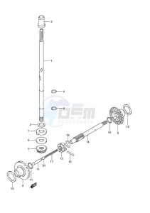 DF 6 drawing Drive Shaft