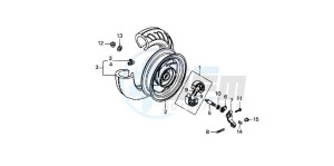 SJ100 1100 BALI EX drawing REAR WHEEL