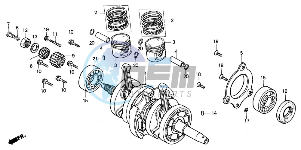 CRANKSHAFT/PISTON