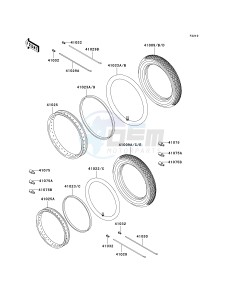 EJ 650 A [W650] (A2-A4 A4 CAN ONLY) W650 drawing TIRES