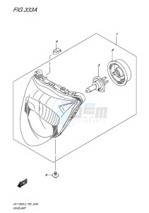 UK110NX ADDRESS EU drawing HEADLAMP